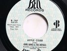 KING JAMES & THE ROYALS - APPLE CIDER/ SHE WANTS BACK TOMORROW - ROCK 45 *PROMO*