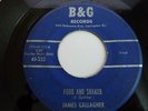 45 JAMES GALLAGHER B&G 222 Are You The One/Ford Shaker ROCKABILLY RARITY ORG MP3