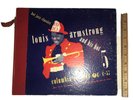 Hot Jazz Classics Louis Armstrong 4x 78RPM Columbia Set C-57 ALEX STEINWEISS ART