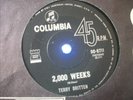 TERRY BRITTEN - 2,000 WEEKS / BARGAIN DAY, COLUMBIA, 1967-7