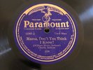 BLUES PAPA CHARLIE JACKSON Paramount 12305 Hot Papa Blues/DOnt Think I Know E-