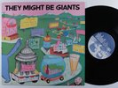 THEY MIGHT BE GIANTS Self Titled BAR/NONE LP NM/VG++ 1st pressing w/ insert