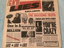 Guns N' Roses - G N' R Lies 1988 Geffen Records LP with Withdrawn Banned Inner
