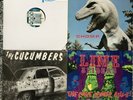 PYLON Chomp LP/The Pool-Dance It Down/LIME SPIDERS promo LP/The Cucumbers -VINYL