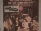 Waylon Jennings Honky Tonk Heroes LP Record PROMO near mint vinyl