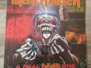 IRON MAIDEN A REAL DEAD ONE LP VINYL WITH POSTER