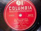 Frank Sinatra 78rpm Single 10-inch Columbia Records #36919 Replacement Disc C112