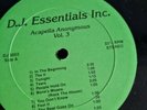 DJ Essentials Inc Acapella Anonymous Vol 3 House rave 90s 80s vocals RARE vinyl