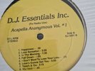 DJ Essentials Inc Acapella Anonymous Vol 1 House rave 90s 80s vocals RARE vinyl