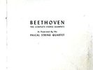 Beethoven, Pascal String Quartet - The Complete String Quartets US 11LP .