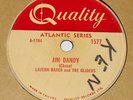 Quality 1577 LaVern Baker And The Gliders Jim Dandy / Tra La La 78 RPM V+ V+