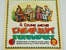 R. Crumb & His Cheap Suit Serenaders vinyl LP – Number Two. Blue Goose 1976. EX