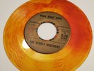 The Everly Brothers Walk Right Back Ebony Eyes 1961 45 RARE PROMO Marble Wax VG