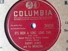 Jazz 78 Harry James It’s Been a Long, Long Time Columbia 36838 VG+ Avengers End