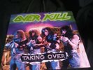 Overkill Taking Over 1987 Megaforce 81735-1 ORIGINAL LP/MINT..COVER/SEE DESCRIPT
