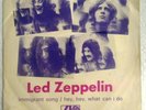 Led Zeppelin - Immigrant Song 7/45 Portugal PS 1971 Rare Psych Hard Rock