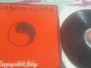 POISON GIRLS CHAPPAQUIDDICK BRIDGE VINYL LP CRASS1980 1ST PRESS W/ BOOKLET M-/EX