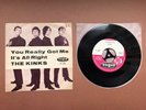 The Kinks You Really Got Me RARE German picture sleeve 7