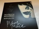 Marilyn Manson Born Villain Original Pressing. Autographed Signed