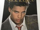 NICK KAMEN DEBUT ALBUM HAND SIGNED AUTOGRAPHED EACH TIME YOU BREAK MY HEART