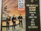 the beatles The second album vinyl (Framed for hanging on wall)