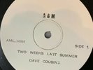 DAVE COUSINS 'Two Weeks Last Summer' orignl.1972 Aussie LP Test Pressing STRAWBS