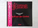 Saxon The Eagle Has Landed (Live) Carrere P-11227 Japan   LP OBI