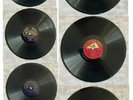 6 Shellac records (2 Edison Bell, 1 Broadcast, 3 x10