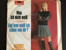Margit Schneider was ich nicht weiß Vinyl Single Schallplatte LP