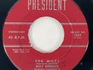 BILLY MERMAN 900 Miles President Popcorn Jazz VG+ 45 HEAR