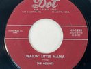 THE COUNTS Wailin' Little Mama / Let Me Go Lover Dot Doo Wop R&B 45 HEAR