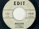 CATHY SAUNDERS Restless / Making Believe Edit Soul R&B Popcorn Promo 45 HEAR