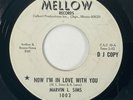 MARVIN L. SIMS Now I'm in Love With You Mellow Northern Deep Soul Promo 45 HEAR