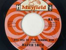 MARVIN SMITH Who Will Do Your Running Now Mayfield Northern Soul 45 HEAR
