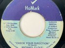 MICHAEL CLOUD Check Your Direction Homark 70s Soul VG+ 45 HEAR