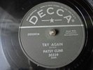 Patsy Cline Try Again / Today, Tomorrow And Forever 1957 Decca 30339 NM