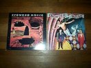 CROWDED HOUSE: tim / neil finn ( 2 ) VINYL LP lot: SELF TITLED  / WOODFACE vg++