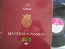 RARE bx 4lp's J.S.BACH SAINT MATTHEW'S PASSION WERNER BARCHET ERATO STEREO STE