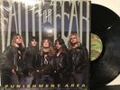 Faith Or Fear – Punishment Area LP 1989 Combat – 88561-2005-1  VG+/VG+