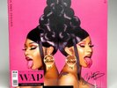 Cardi B Megan Thee Stallion - WAP Vinyl Record Single - Signed - Clear Vinyl