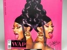 Cardi B Megan Thee Stallion - WAP Vinyl Record Single - Signed - Pink Vinyl