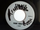 I ROY b/w BONGO HERMAN Reggae 45rpm Prime Minister b/w Vice President HEAR