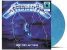 metallica exclusive electric blue ride the lightining vinyl lp