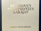 BEETHOVEN SYMPHONIES KARAJAN 9 LP DEUTSCHE GRAMMOPHON Ltd Ed. # 886/1000 SIGNED