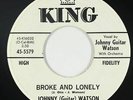 R&B Soul 45 - Johnny (Guitar) Watson - Broke And Lonely - King - VG+ mp3