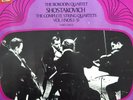 SHOSTAKOVICH The Borodin Quartet complete string quartets Vol.1 3x Vinyl RARE