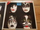 KISS - DYNASTY - RARE RE-ISSUE GERMAN BLUE VINYL LP + POSTER + STKR. MINT NEW