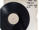 Ramones White Label Test Pressing 1977 Leave Home