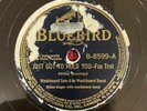 BLUEBIRD B-8599 Washboard Sam and his Washboard Band 78rpm Just Got to Hold You