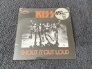 KISS SHOUT IT OUT LOUD 7 INCH SINGLE 45TH ANNIVERSARY COLOR ORANGE VINYL 45 NEW